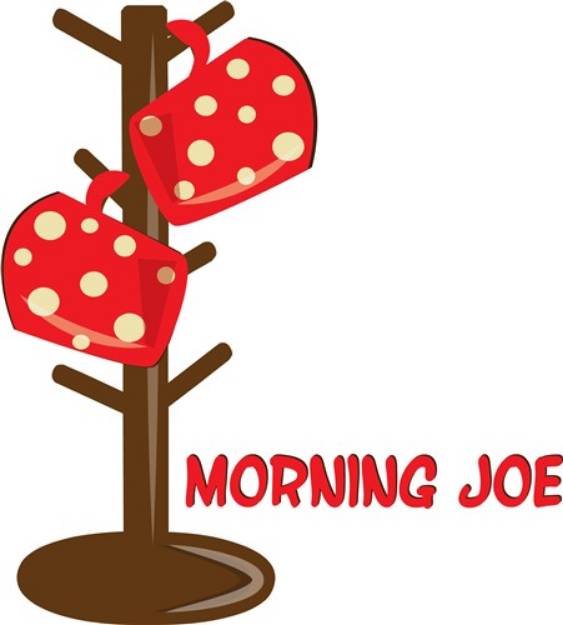 Picture of Morning Joe SVG File