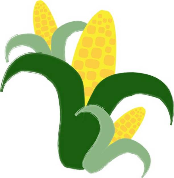 Picture of Fresh Corn SVG File