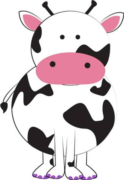 Picture of Country Cow SVG File