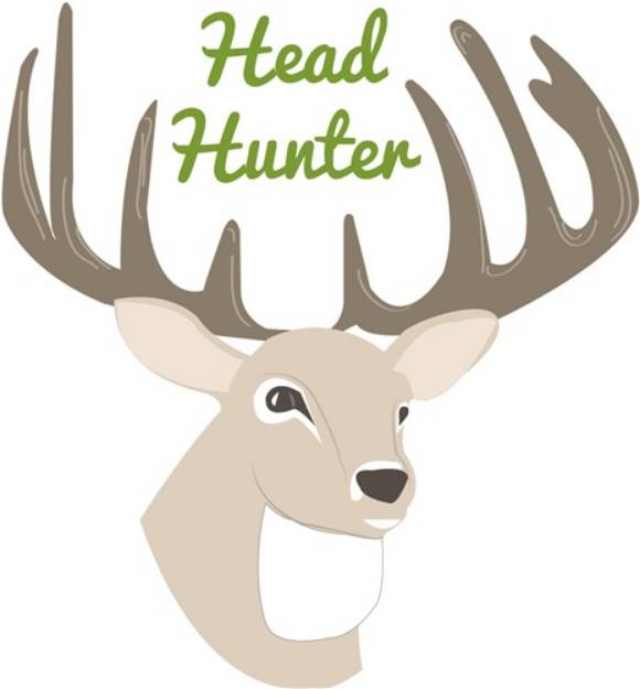 Picture of Head Hunter SVG File