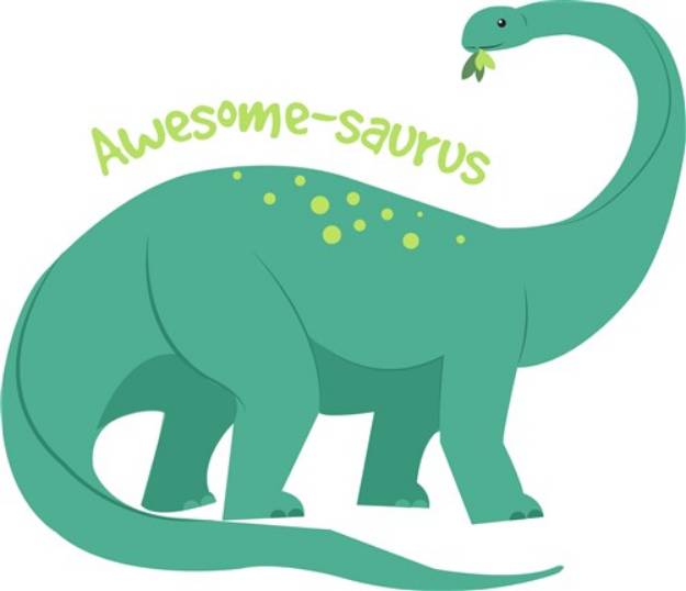 Picture of Awesome-saurus SVG File