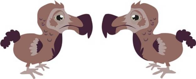 Picture of Dodo Twins SVG File