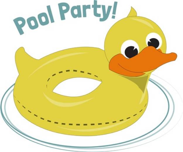 Picture of Pool Party SVG File