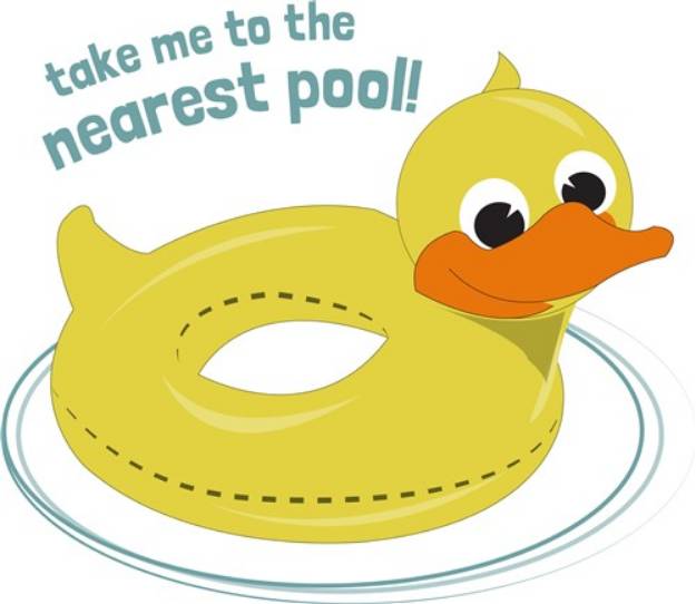 Picture of Pool Toy SVG File