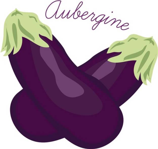Picture of Aubergine SVG File
