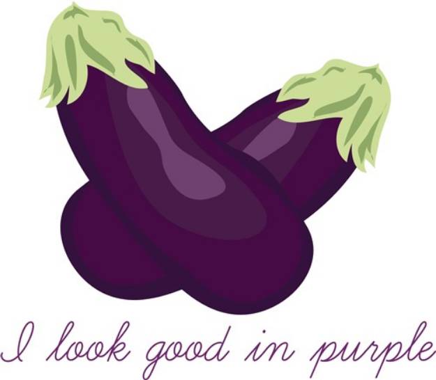 Picture of Purple Veggie SVG File