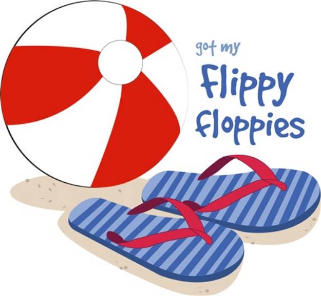 Picture of Flippy Floppies SVG File