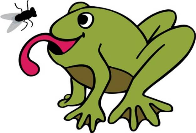 Picture of Hungry Froggie SVG File