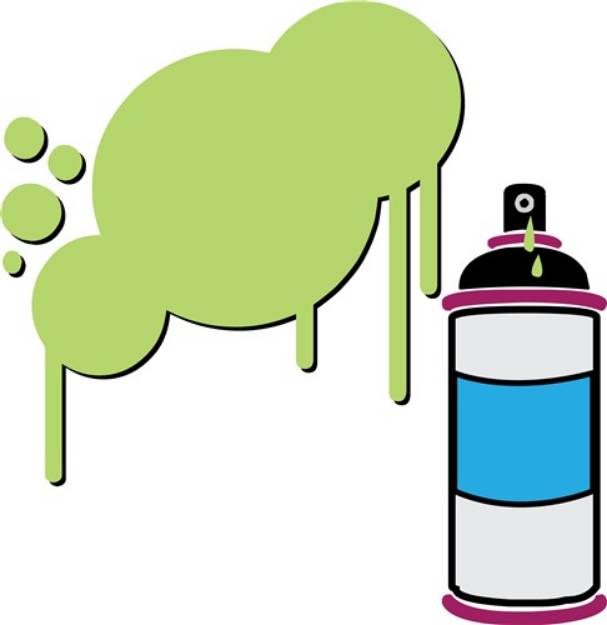 Picture of Spray Paint SVG File