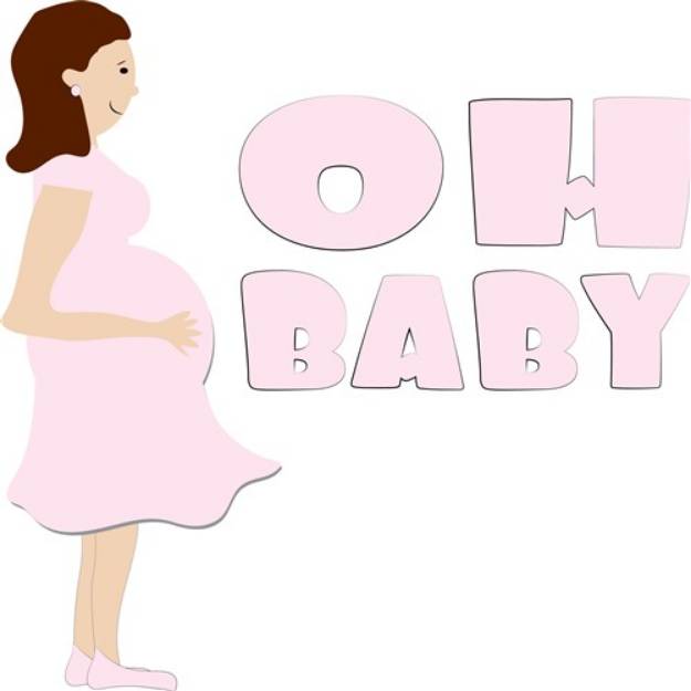 Picture of Oh Baby SVG File