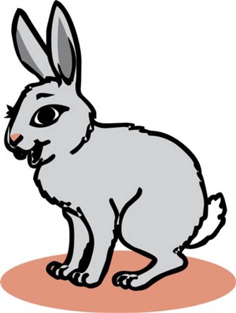 Picture of Rabbit SVG File