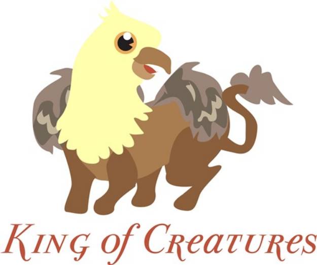Picture of King Of Creatures SVG File