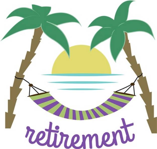 Picture of Retirement SVG File