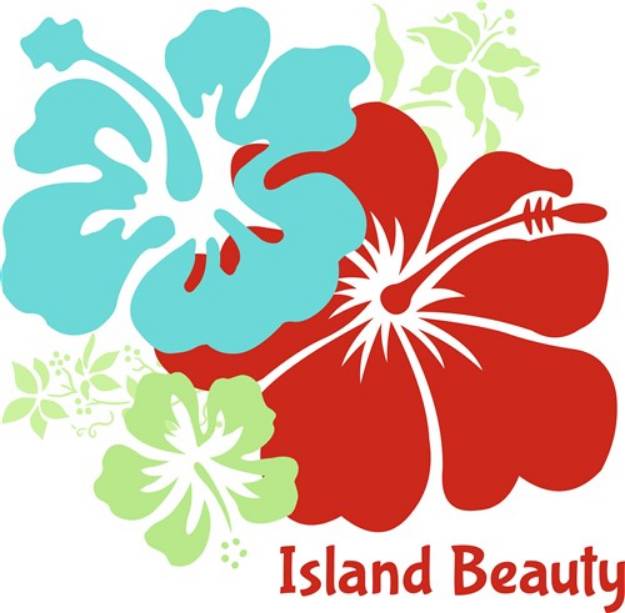 Picture of Island Beauty SVG File