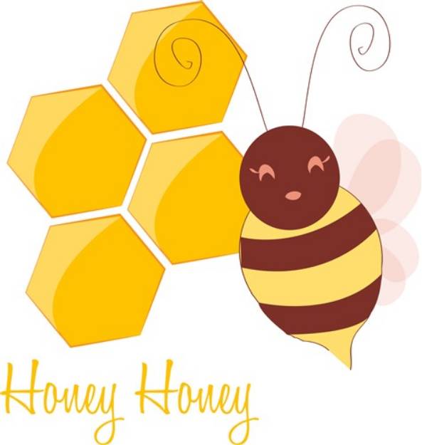 Picture of Honey Honey SVG File