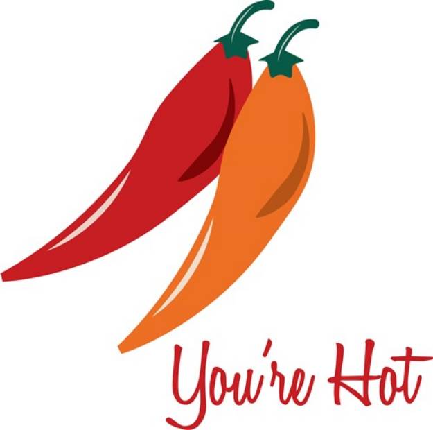 Picture of Youre Hot SVG File