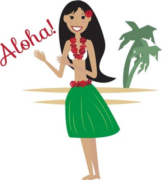 Picture of Aloha SVG File