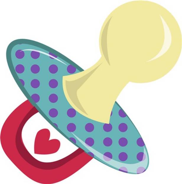 Picture of Pacifier SVG File