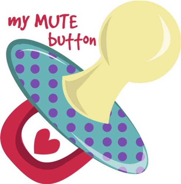 Picture of My Mute Button SVG File