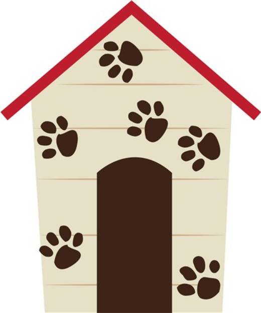 Picture of Doghouse SVG File