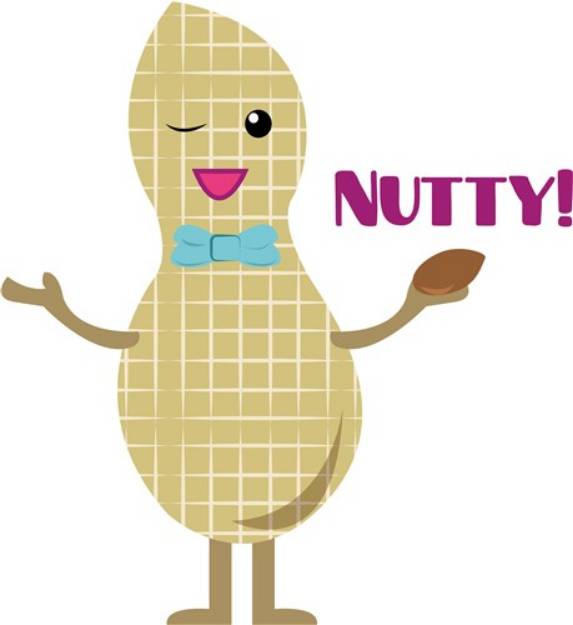 Picture of Nutty Peanut SVG File