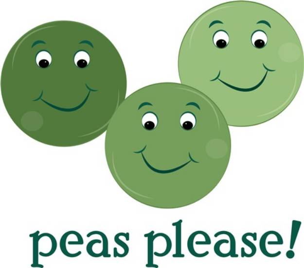 Picture of Peas Please SVG File