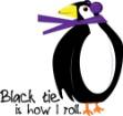 Picture of Black Tie Penguin SVG File