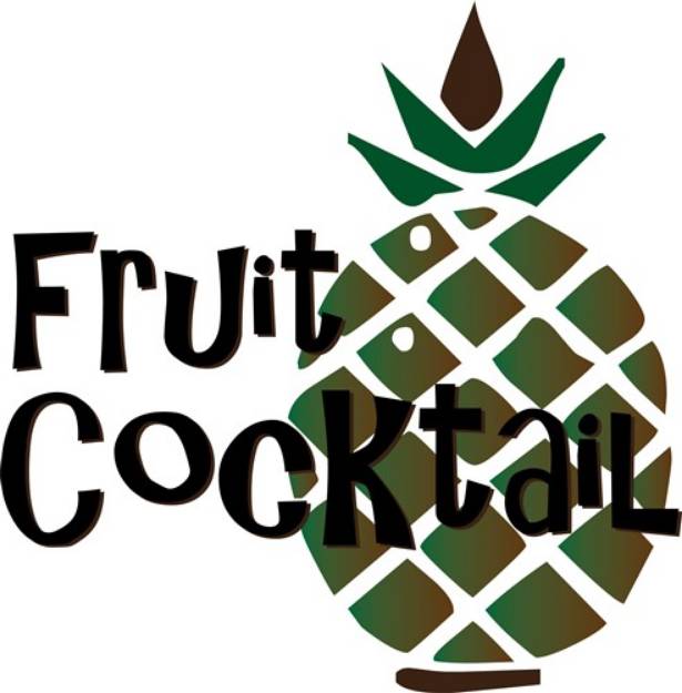 Picture of Fruit Cocktail SVG File
