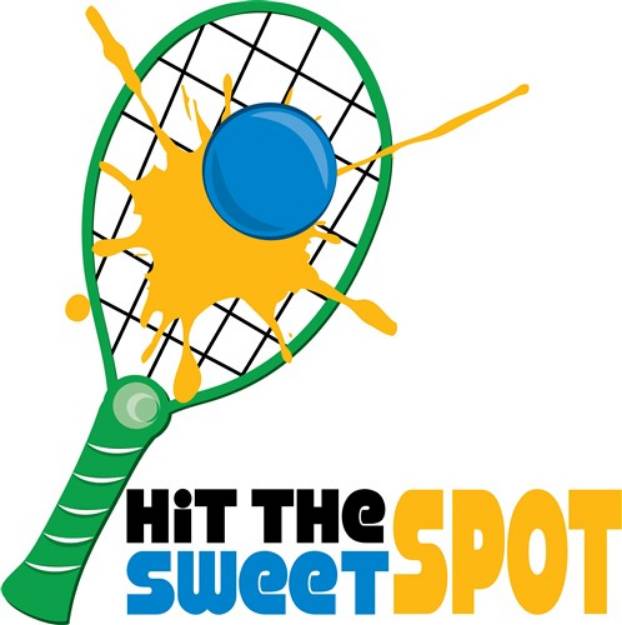 Picture of Hit The Sweet Spot SVG File