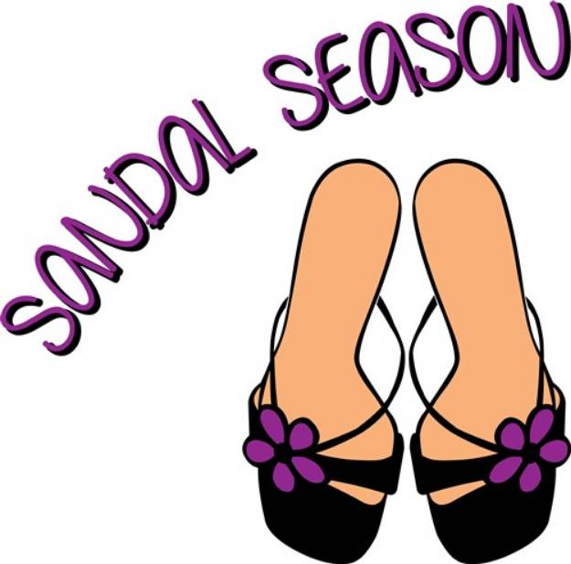 Picture of Sandal Season SVG File