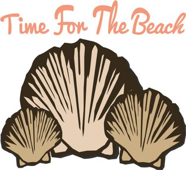 Picture of Time For The Beach SVG File