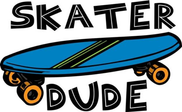 Picture of Skater Dude SVG File