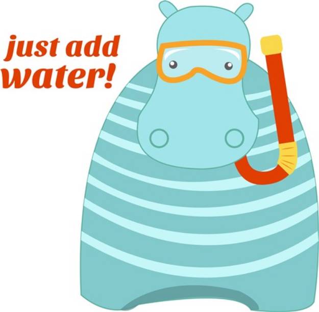 Picture of Just Add Water SVG File