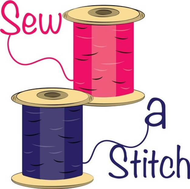 Picture of Sew A Stitch SVG File