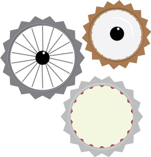 Picture of Gears SVG File