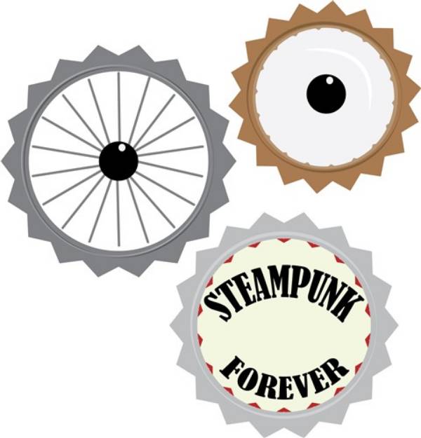 Picture of Steampunk Forever SVG File