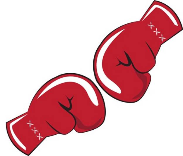 Picture of Boxing Gloves SVG File