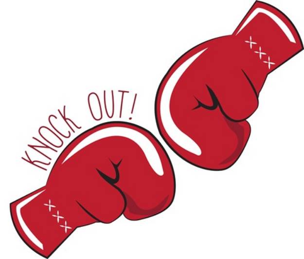 Picture of Knock Out SVG File