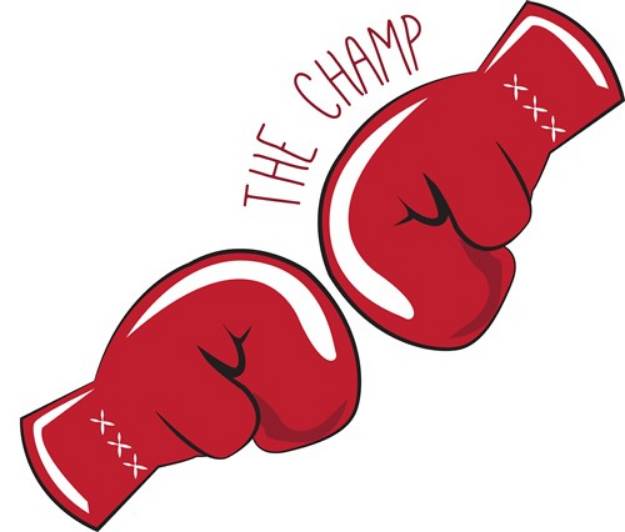 Picture of The Champ SVG File