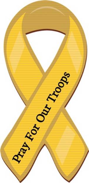 Picture of Pray For Our Troops SVG File