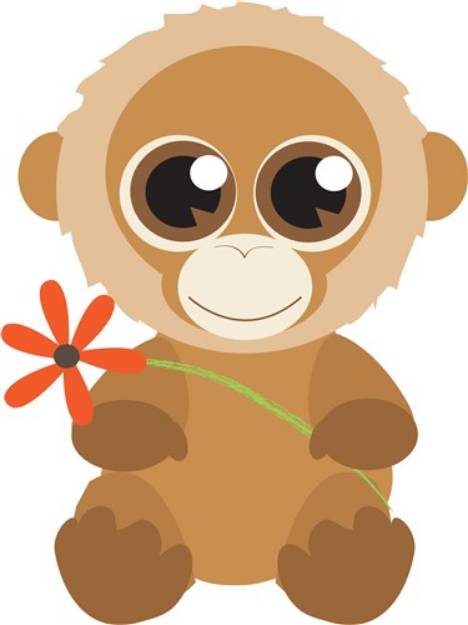 Picture of Monkey SVG File