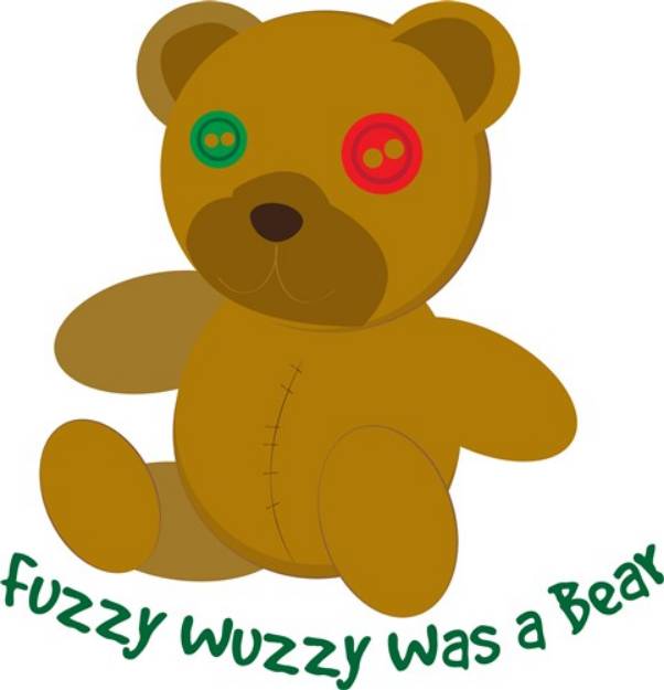 Picture of Fuzzy Wuzzy SVG File