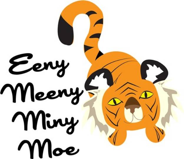Picture of Eeny Meeny SVG File