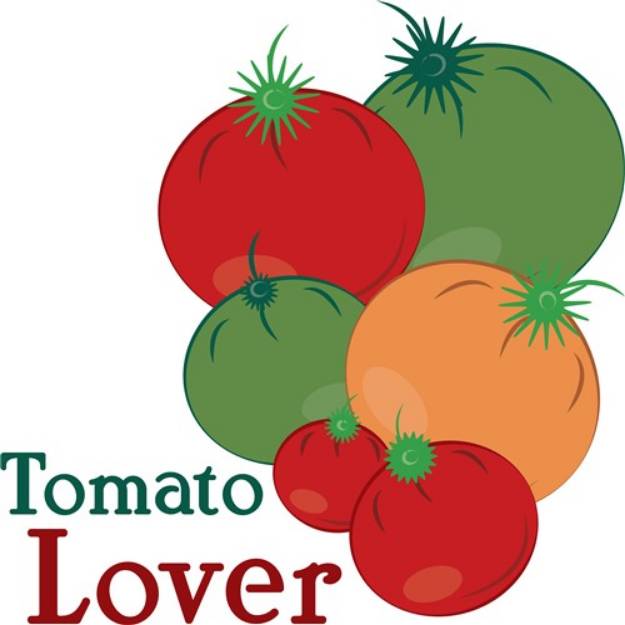 Picture of Tomato Lover SVG File
