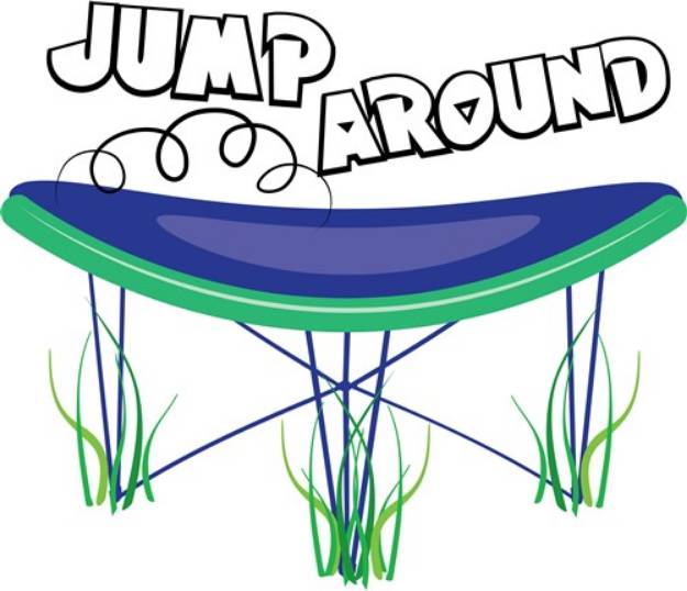 Picture of Jump Around SVG File