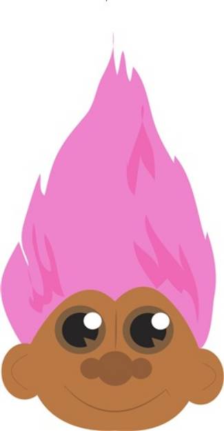 Picture of Troll Head SVG File