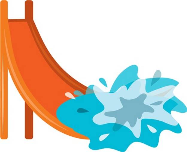Picture of Water Slide SVG File
