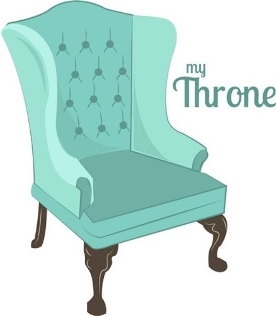 Picture of My Throne SVG File