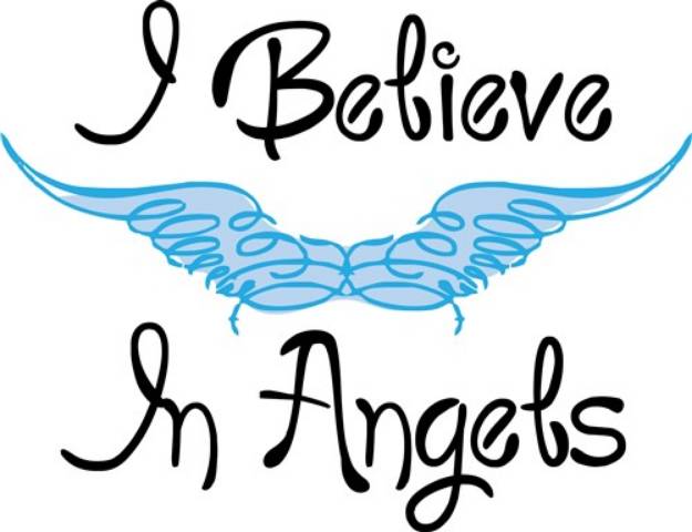 Picture of I Believe In Angles SVG File