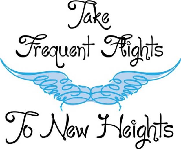 Picture of To New Heights SVG File